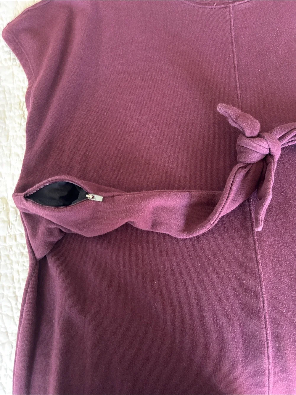 Athleta French Terry Tie Waist Dress XL - Picture 5 of 8